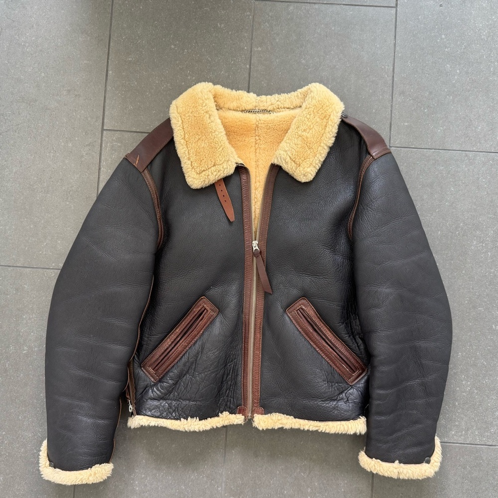 SOLD SOLD SOLD Eastman leather flight jacket 40